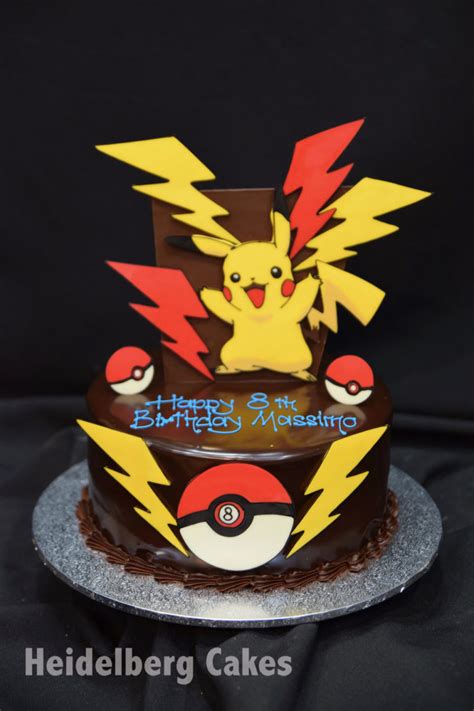 Children Boys Cakes 38 Pokemon Heidelberg Cakes