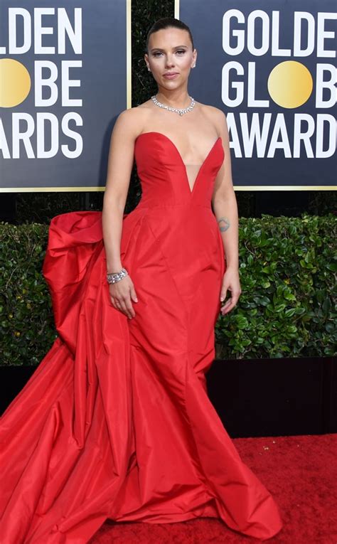 Scarlett Johansson From Golden Globes 2020 Best Dressed Stars E News