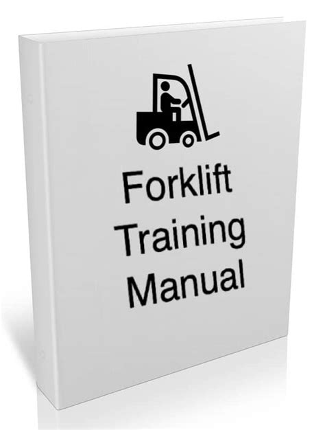 forklift training manual resources training guides