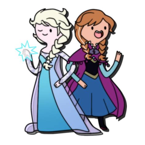 Elsa And Anna Frozen Adventure Time Disney Princesses Popsugar