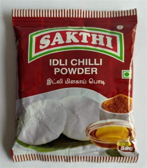 50g Sakthi Idli Chilli Powder Packaging Size 50 Gm Packaging Type Packet At Rs 21packet In