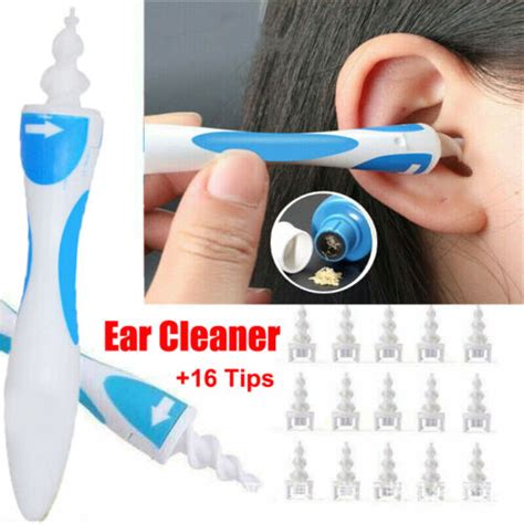 217pcs Ear Wax Removal Tool Ear Cleaner Q Grips Ear Wax Remover With 1