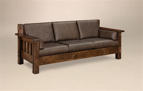 Houston Sofa Amish Solid Wood Sofas Kvadro Furniture