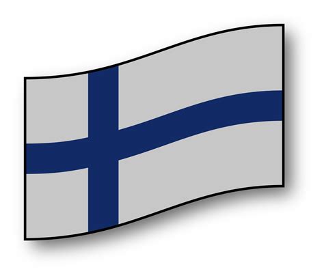Clipart Finland Flag