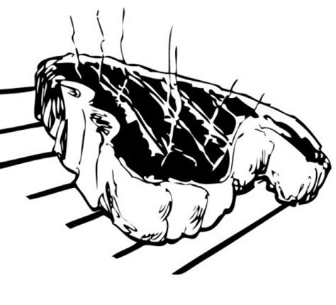 The black and white image shows a victorian woman in a traditional riding habit costume and stands in front of a large sign. Meat Clipart Clipart Photo Image - food_clipart_106 ...