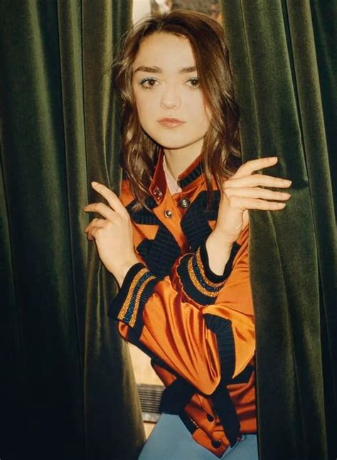 For The Telegraph July 7 2018 Maisiewilliams Maisie Williams