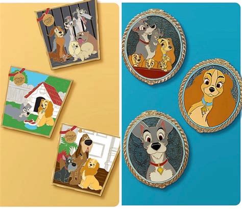 lady and the tramp 65th anniversary disney pin collection disney pins blog