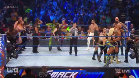 Eighteen Person Mixed Tag Team Match SmackDown Live Nd April YouTube