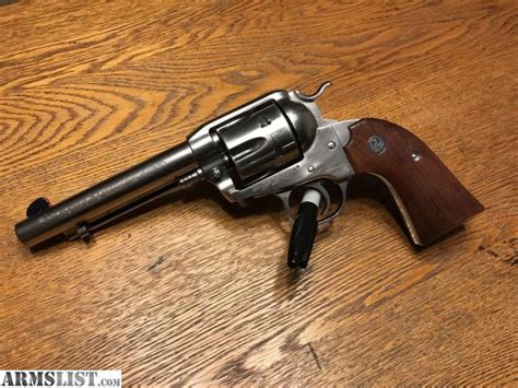 Armslist For Sale Pair Of 357 Ruger Bisley Vaqueros 55 Stainless