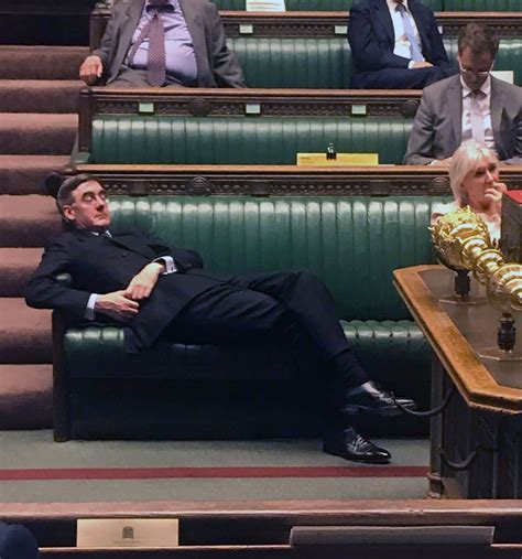 Jacob Rees-Mogg slouches in Commons, becomes a meme - The Washington Post
