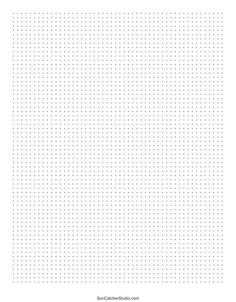Free Printable Dot Paper Dotted Grid Sheets Pdf And Png Diy Projects