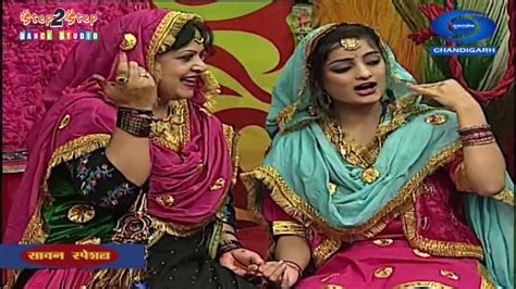 Punjabi Boliyan Gidha Punjabana Da Dance Performance On Teej Festival 2017 Youtube