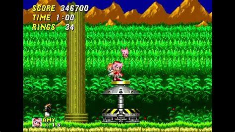 Sonic The Hedgehog 2 Pink Edition Genesis Longplay Youtube