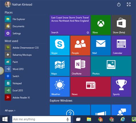 Review Of Windows 10 Tech Preview