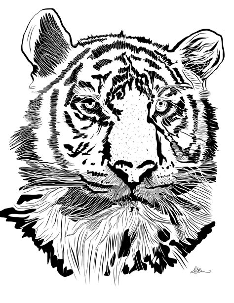 Artstation Siberian Tiger
