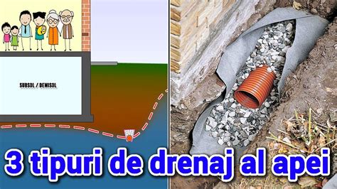 3 Tipuri De Drenaj Pentru O Casa YouTube