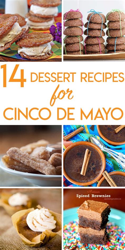 If you're planning a fiesta or cinco de mayo celebration, you can use one or all of these colorful ideas to create a vibrant dessert table filled with sweet treats. 14 Festive and fabulous Cinco de Mayo Desserts | Mexican ...