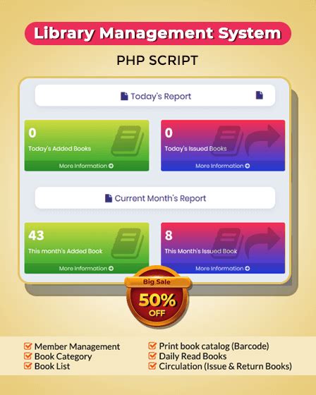 Library Management System Php Script Inkthemes