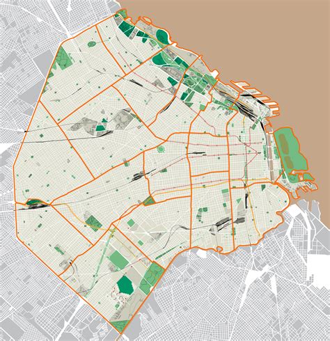 Mapa De La Ciudad De Buenos Aires Con Calles Para Imprimir Marcus Reid