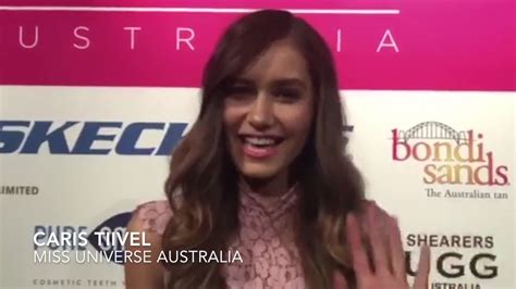 Miss Universe Australia 2016 Caris Tiivel Youtube