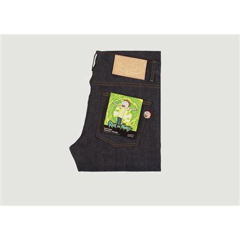 Naked Famous Jean Super Guy Morty Smith In Black For Men Lyst