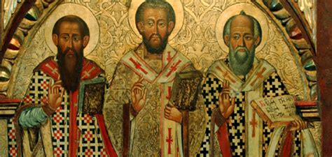 Cappadocian Fathers January 2nd The Community Of Jesus