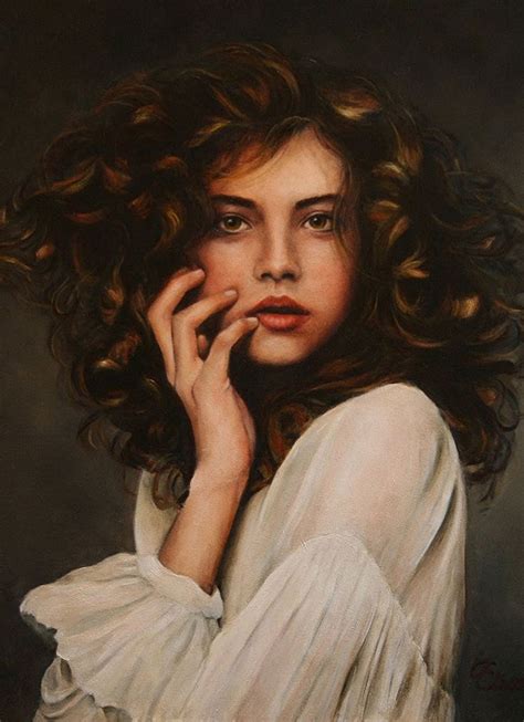 Liseth Visser Classical Realist Painter Portrait Woman