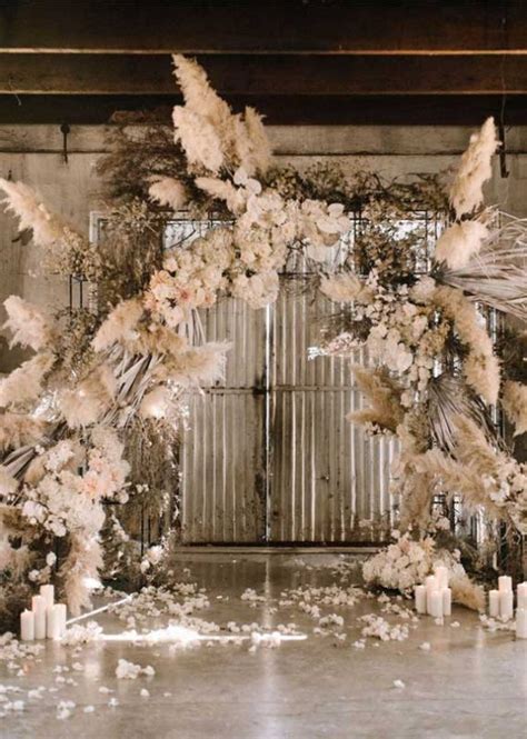 These Fab Boho Wedding Altars Arches And Backdrops That Make Us Swoon 12