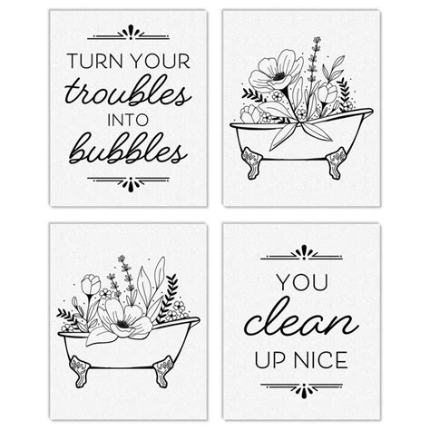 Big Dot Of Happiness Turn Your Troubles Into Bubbles Unframed