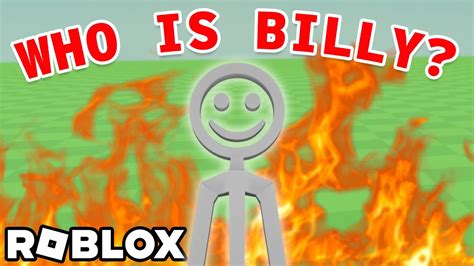 The Story Of Roblox Billy Youtube