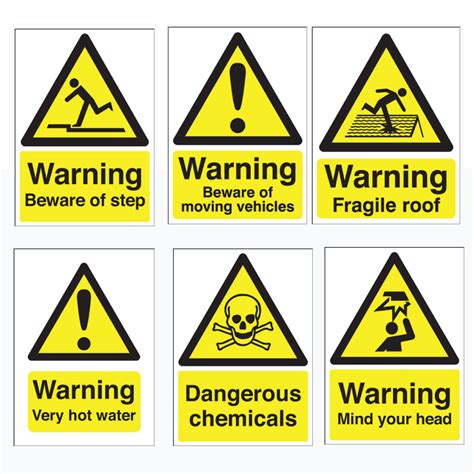 Health And Safety Hazard Signs And Meanings Image To U