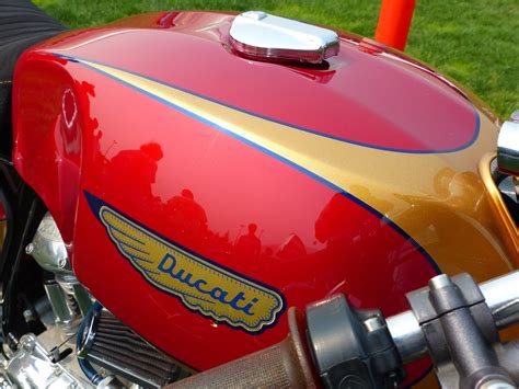 Oldmotodude 1974 Ducati 750 Gt On Display At The Meet 2015 Vintage