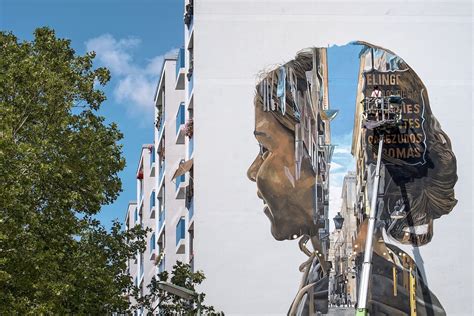 Incredible Mural In Berlin Looks Like Double Exposure Photography