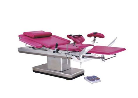 Electric Medical Obstetric Delivery Bed With Foot For Gynecology Als Ob109