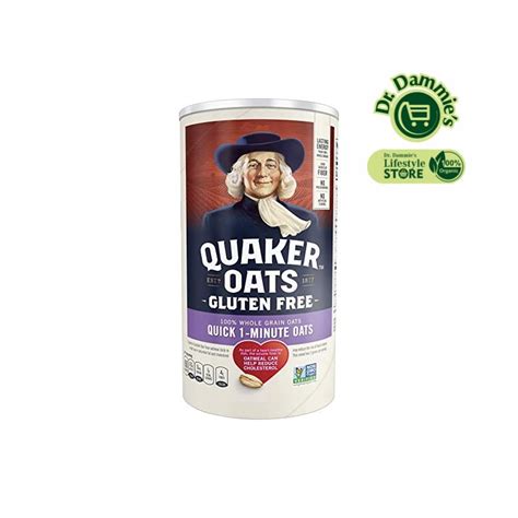 Quaker Oats Gluten Free Rolled Oats 511g Dr Dammies Lifestyle Store