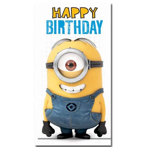 Minion Birthday Card Collection Ebay