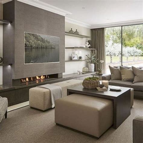 55 Amazing Modern Minimalist Living Room Inspirations Contemporary