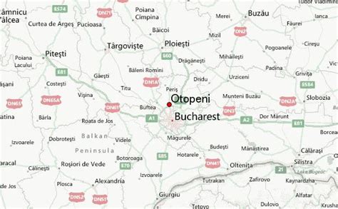 Otopeni Map Otopeni Airport Map Romania