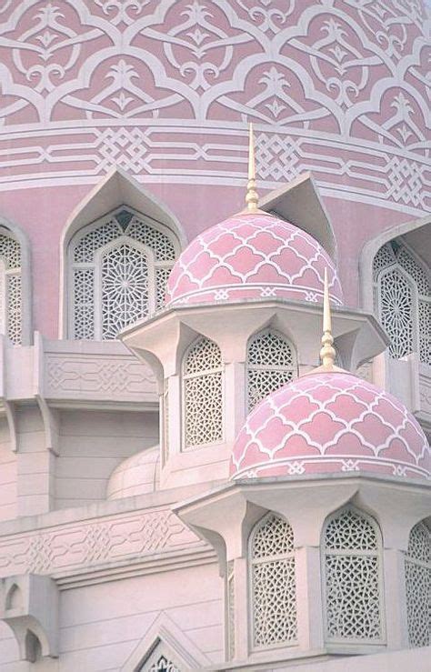 Pink Dome Mosque Putrajaya Malaysia Islamic