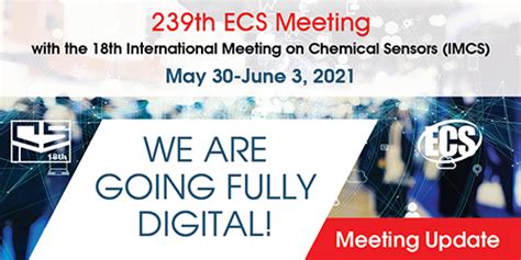 239th Ecs Meeting May 30 June 3 2021