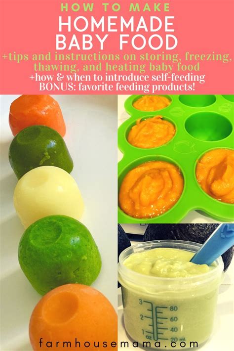 How To Make Homemade Baby Food Find Helpful Tips And Instructions On