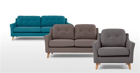 With its compact size, a 2 seater sofa will fit in snug corners or small rooms. Rufus 2 Seater Sofa, Rhino Grey | made.com