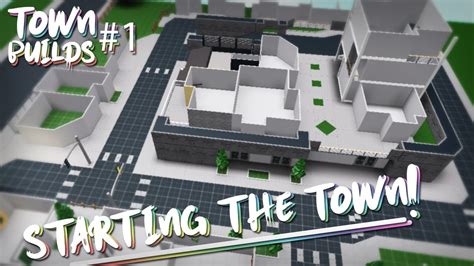 Bloxburg Town Build Layout