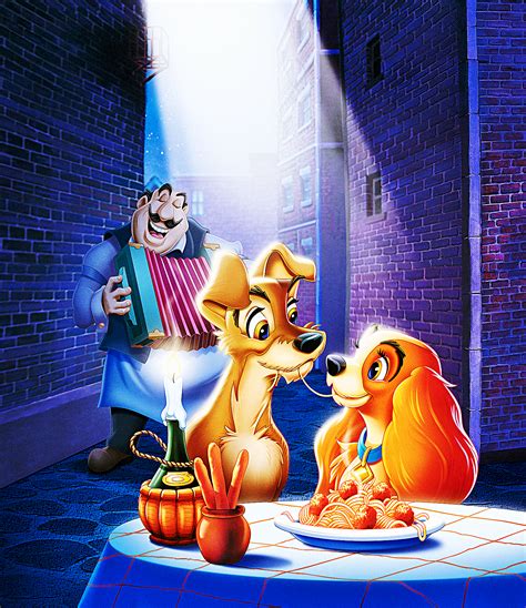 Walt Disney Posters Lady And The Tramp Walt Disney Characters Photo