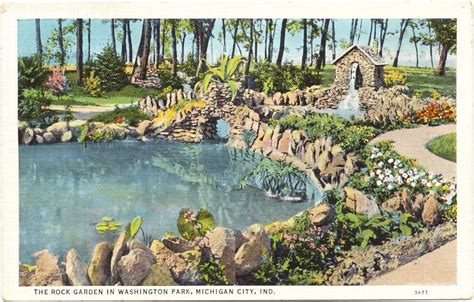 Amazon Com S Vintage Postcard The Rock Garden In Washington