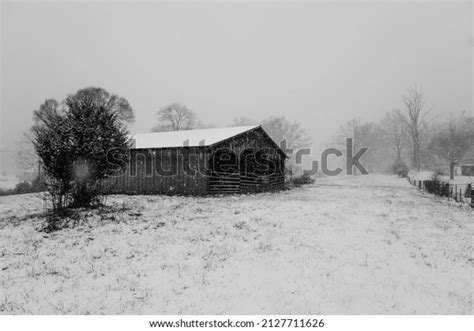 Frozen Winter Wonderland Day On Farm Stock Photo 2127711626 Shutterstock