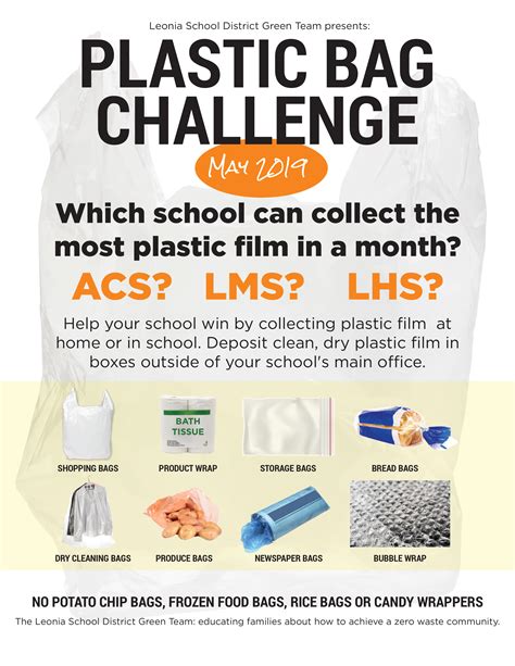 Plastic Bag Challenge – Zero Waste Leonia