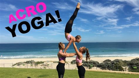 Extreme Yoga Challenge With 3 People The Rybka Twins Youtube