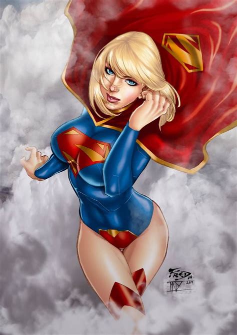 supergirl new 52 by fred benes by tony058 super moça batgirl cartoons sensuais