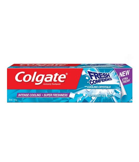 Colgate Toothpaste Fresh Confidence Cooling Crystal Blue 50ml Rose